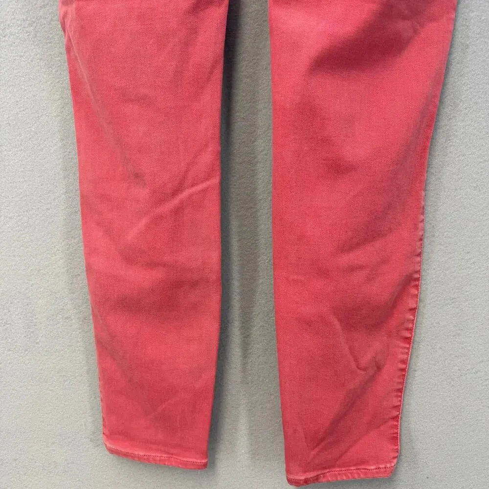 Paige Jeans Women's 28 (6) Vintage Wild Flower (Pink) Verdugo Ankle Skinny - Picture 4 of 15